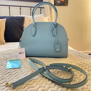 Kate Spade Medium Sized Tiffany Blue Satchel